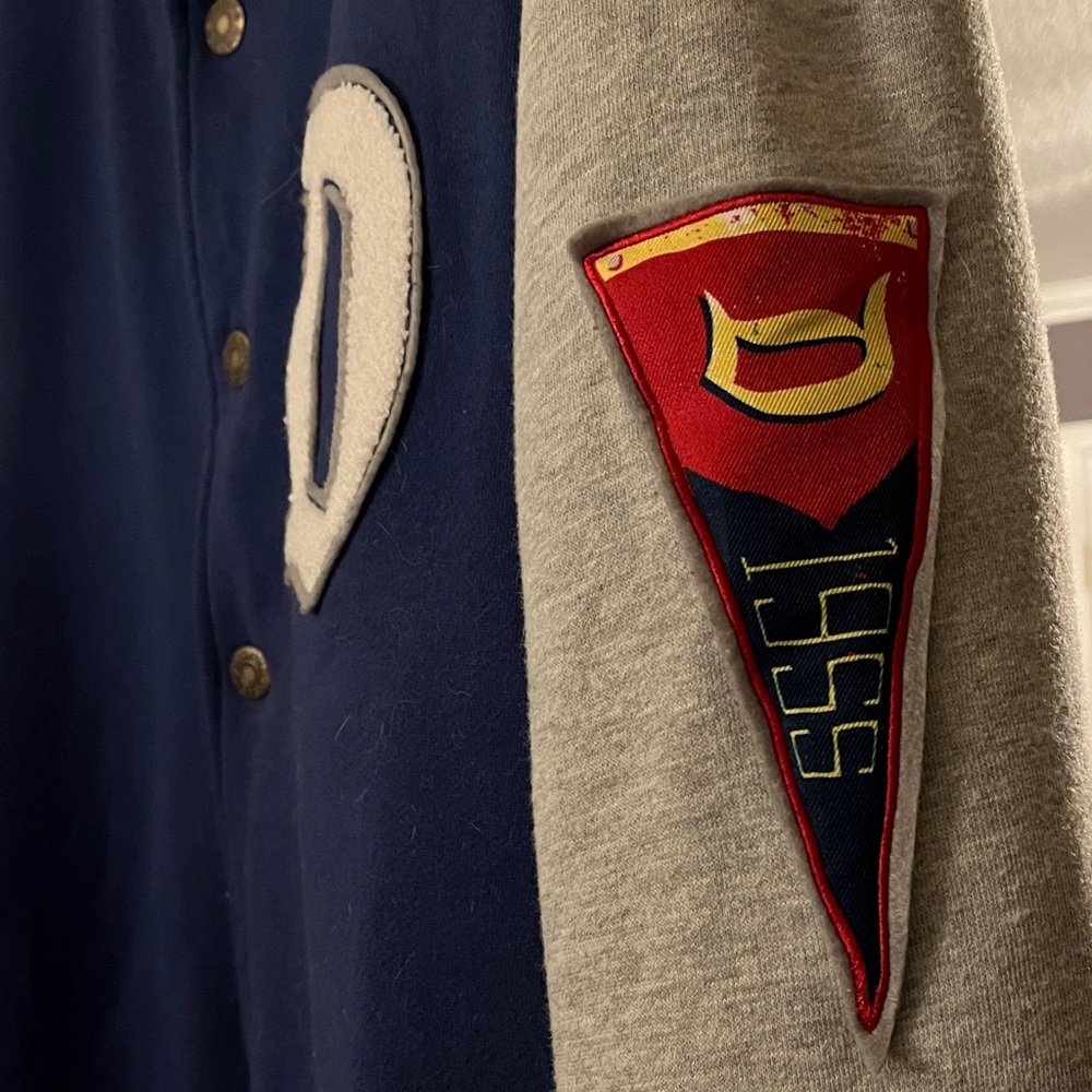 Disney Navy and Gray Varsity Jacket - Picture 3 of 8